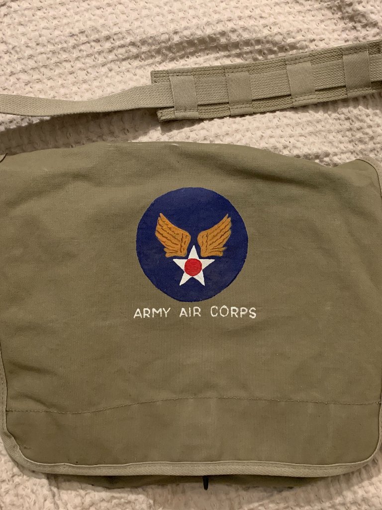 80's Banana Republic Us Air Force Americanized Israeli Paratrooper Briefcase